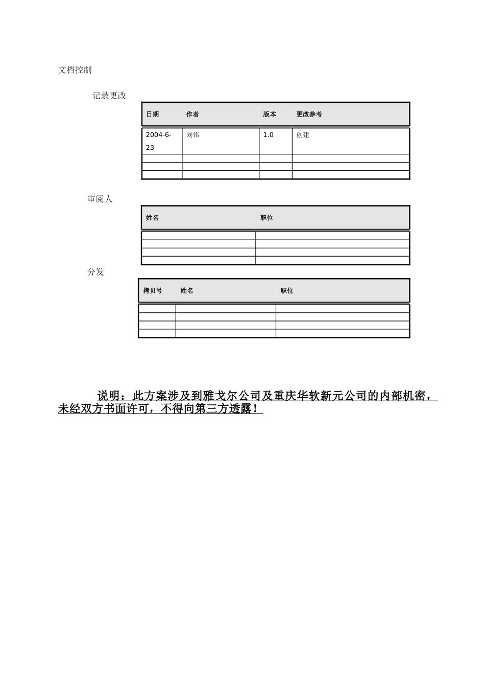 服饰有限公司分销信息系统建议书_第2页
