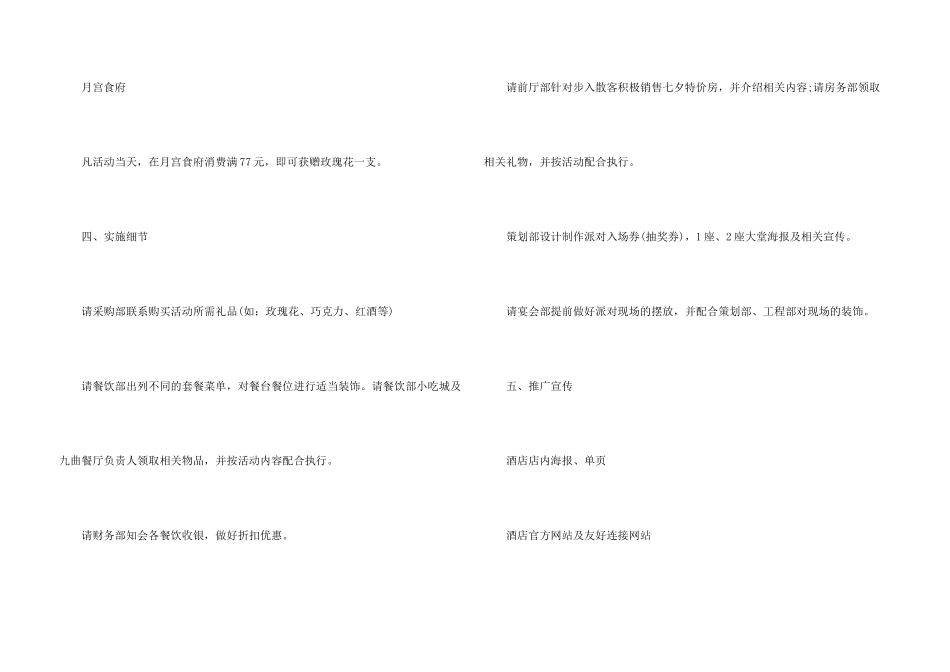 酒店市场营销活动文案_第3页