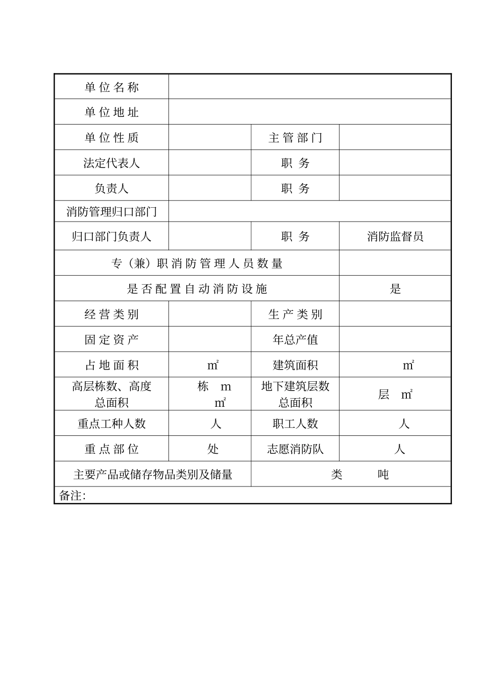 酒店消防档案范本_第3页