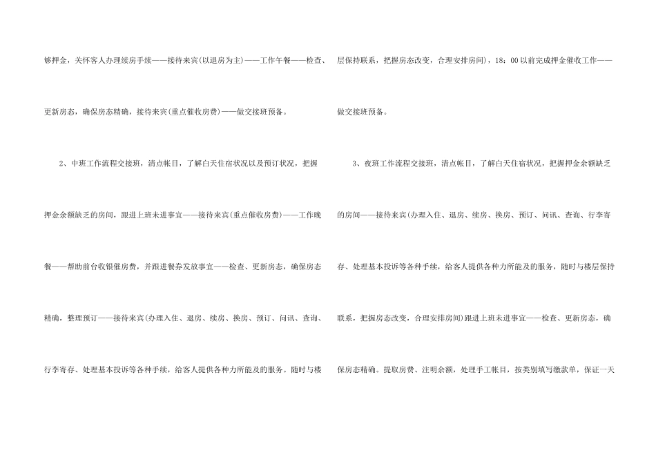 酒店管理毕业生实习报告优秀_第2页