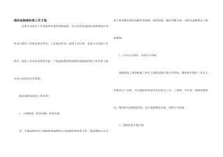 酒店采购部的周工作计划