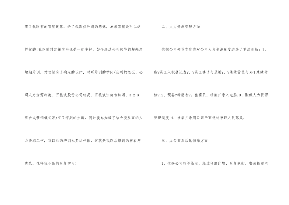 酒水销售工作总结_第2页