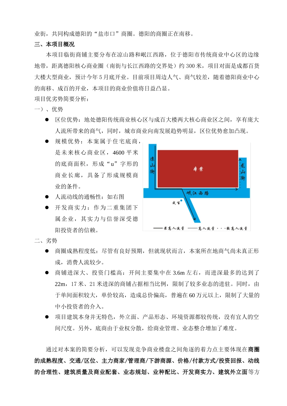 万安平安小区一层商业体验风情商业街区营销策划方案_第2页