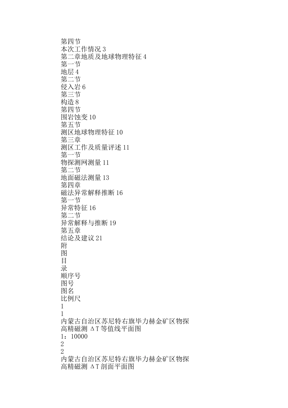 金矿物探磁法工作报告_第2页
