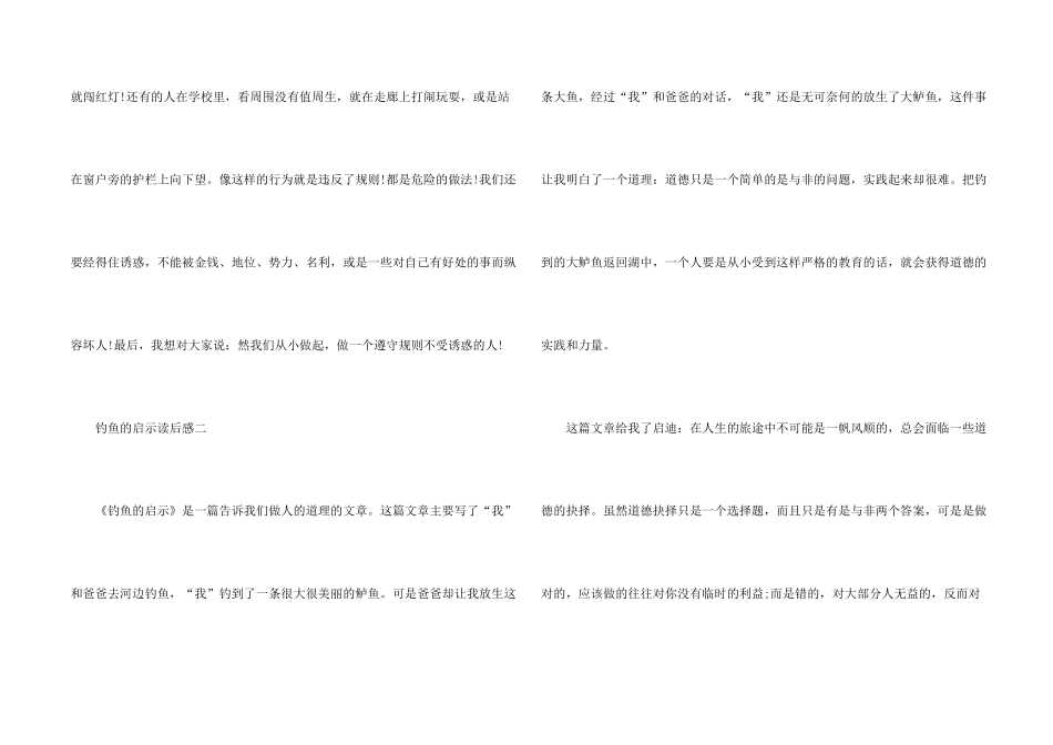 钓鱼的启示读后感3篇_第2页