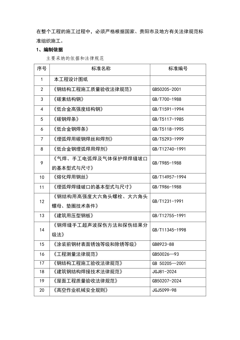 钢结构工程安全专项施工方案_第3页