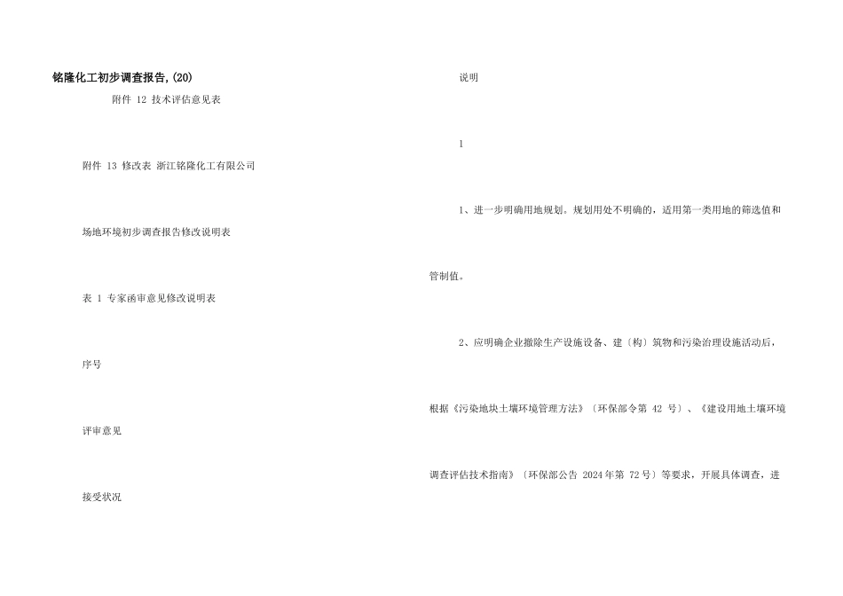 铭隆化工初步调查报告-(20)_第1页
