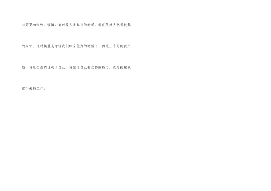 银行大堂经理试用期工作总结_第3页
