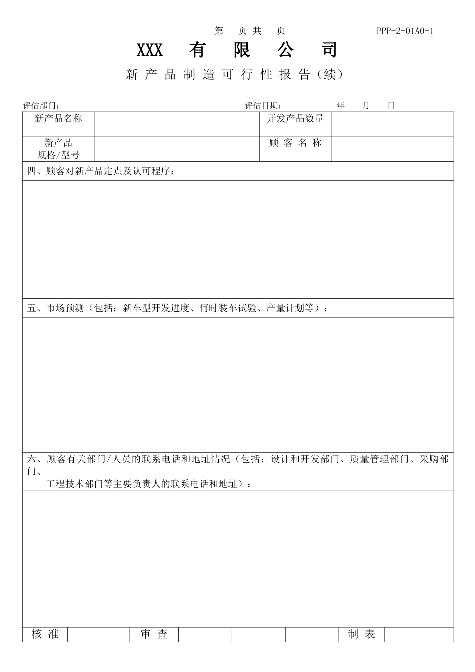 新产品制造可行性报告含设计_第2页