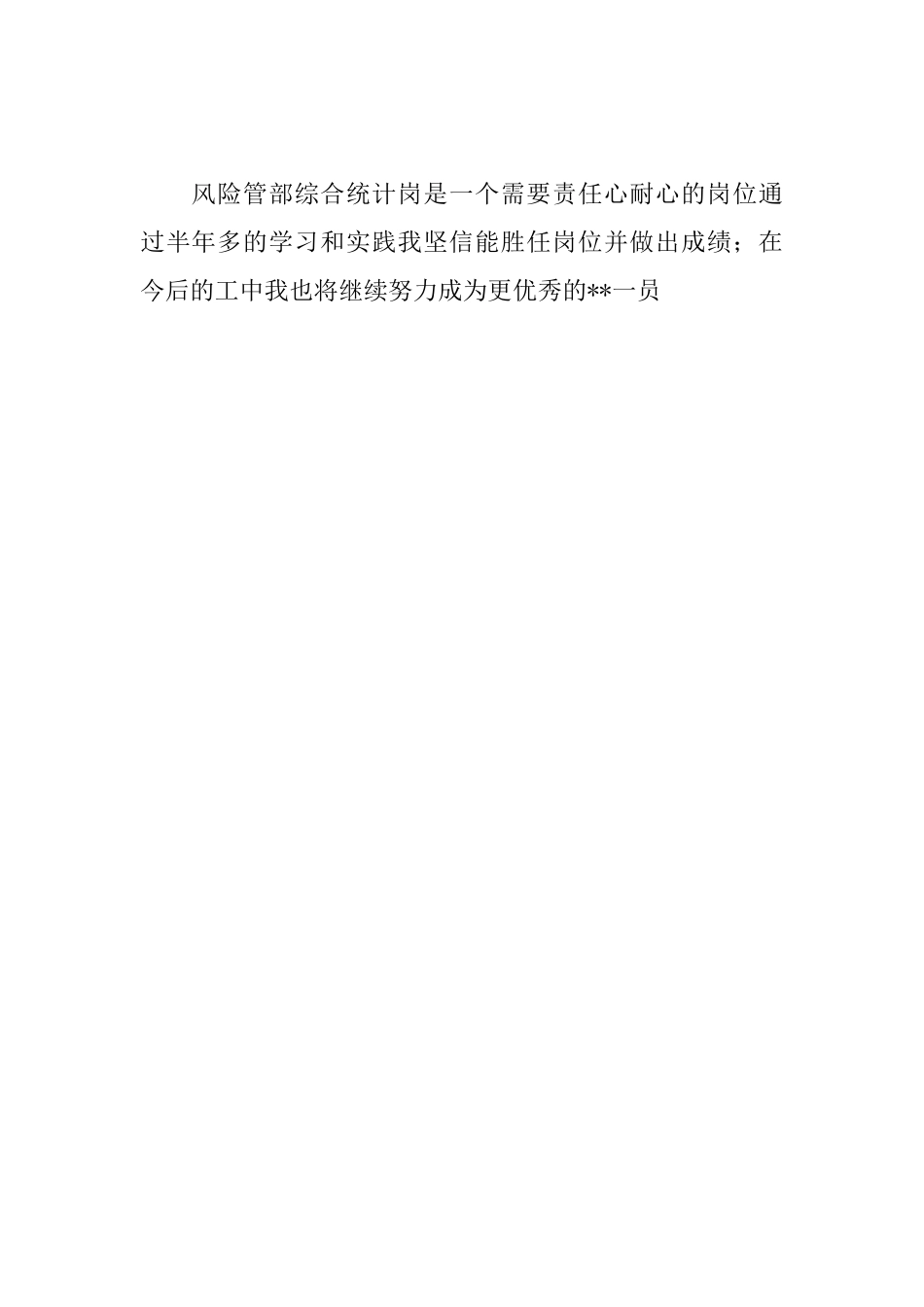 银行风险管理部年度工作总结_第3页