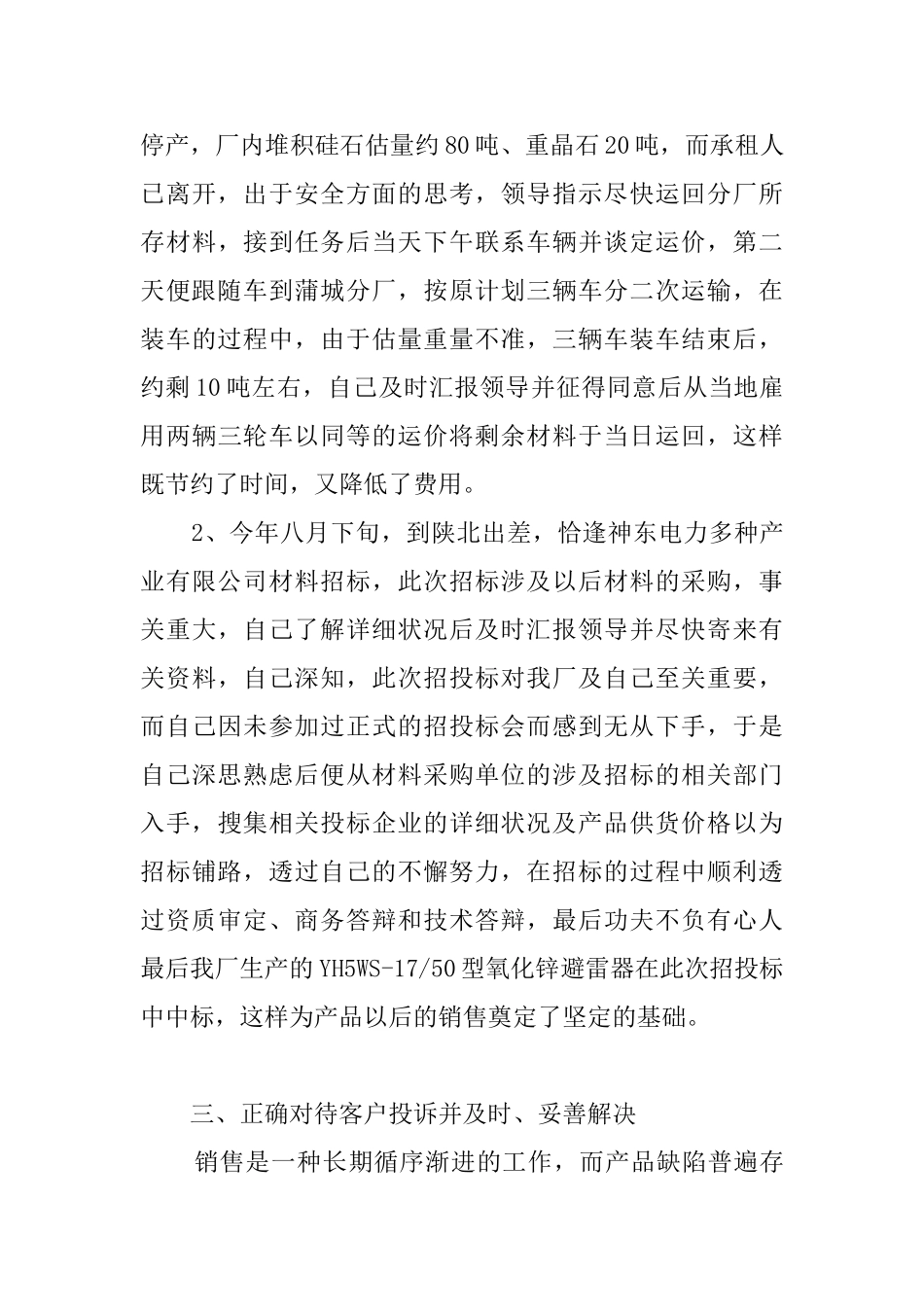 销售业绩年终总结_第3页