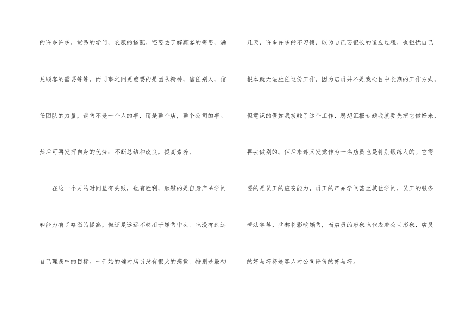 销售个人月工作总结_第2页