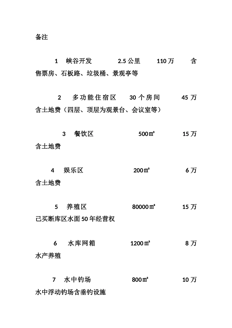 岳西龙井山庄商业计划书 _第3页