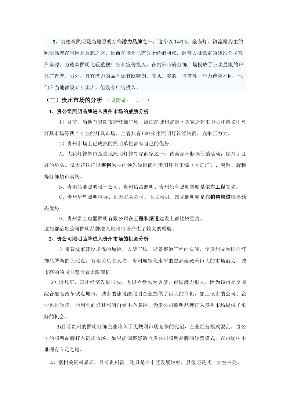 照明设备商业计划书_第3页