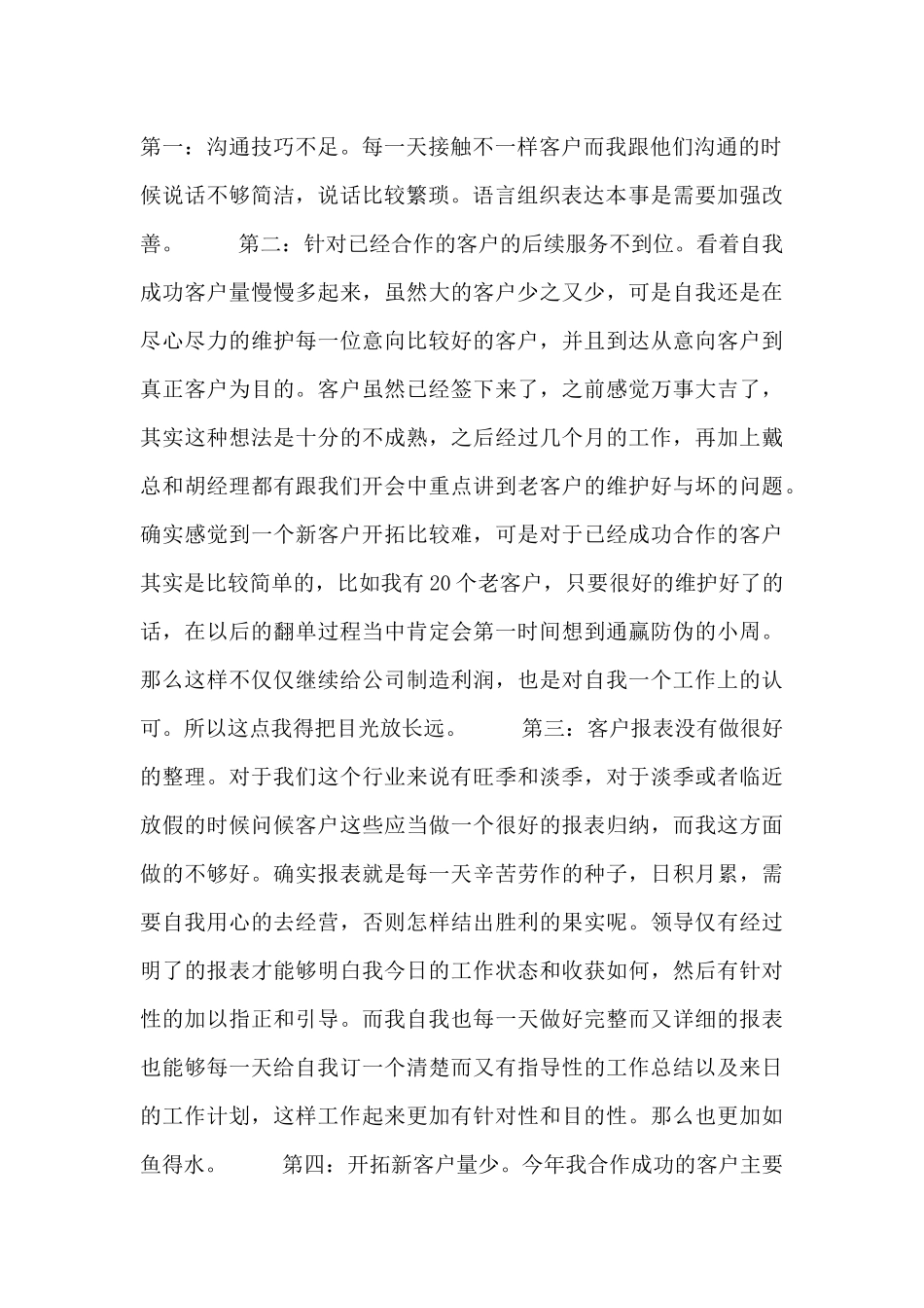 销售员月度总结汇报_第2页