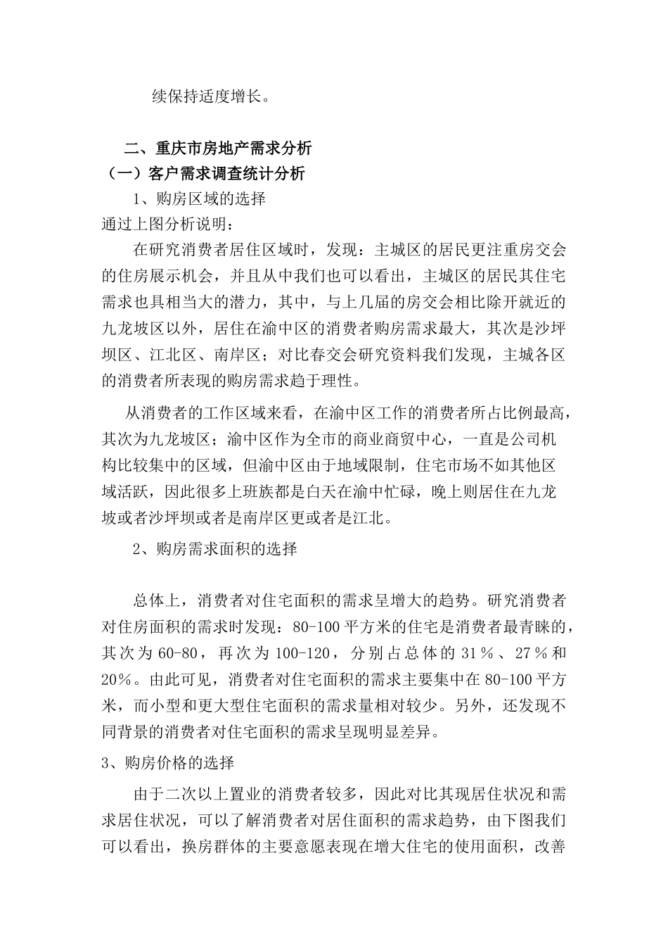 重庆房地产市场分析报告_第3页