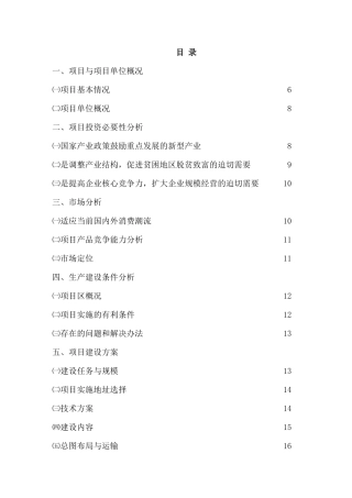 竹资源综合循环利用项目可研报告