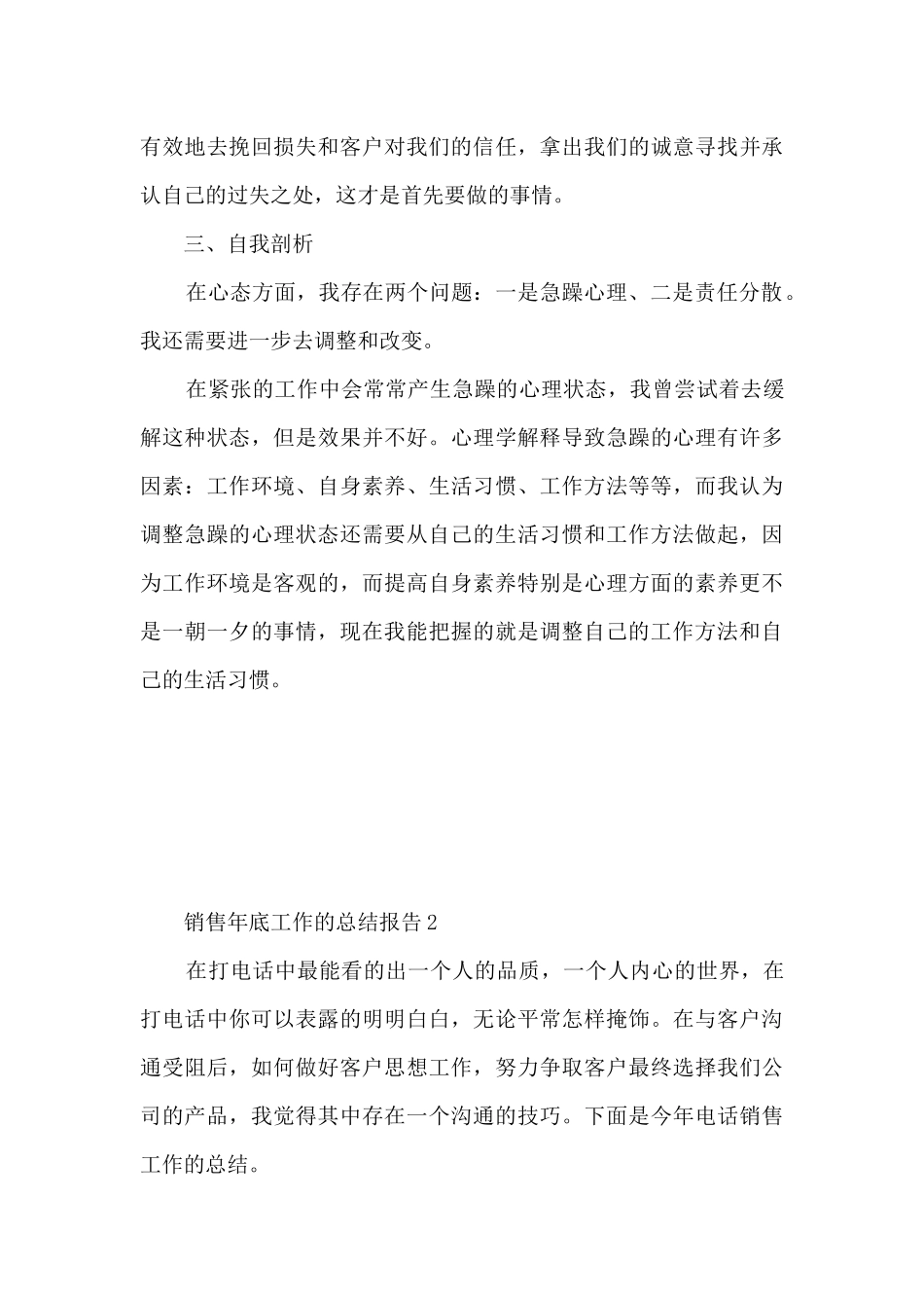 销售年底工作的总结报告5篇_第3页