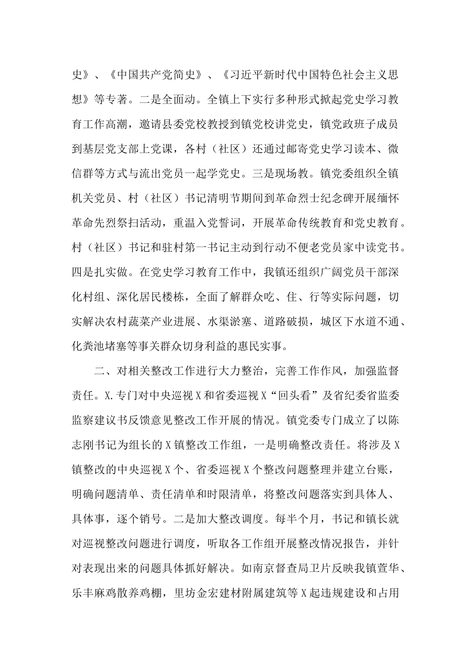 镇党委、政府2024年工作总结_第2页