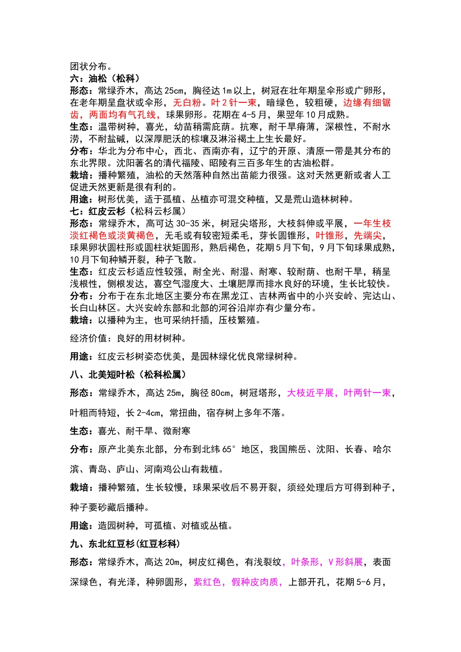 长春地区常用树种_第2页