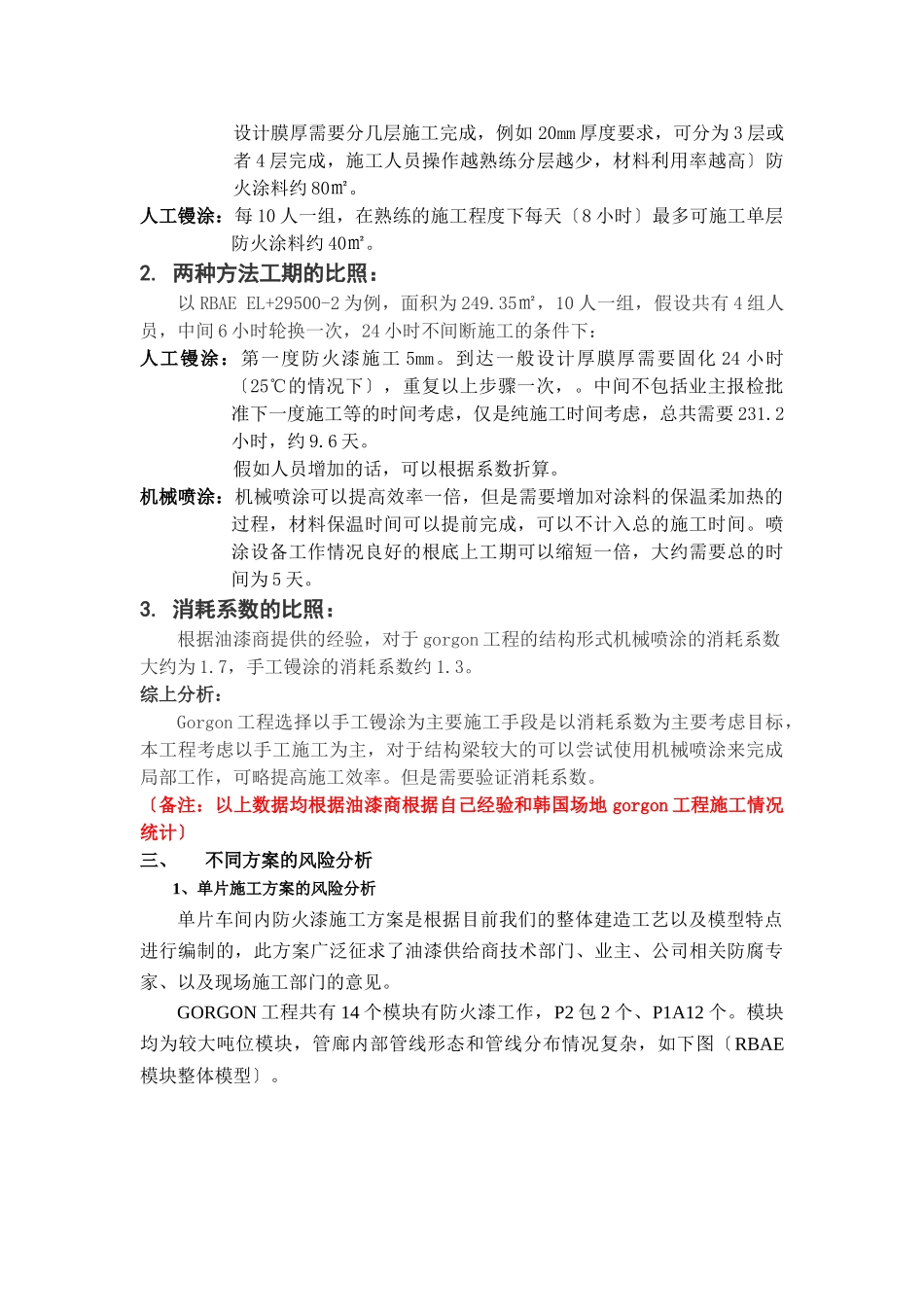 防火漆施工方案风险分析_第2页