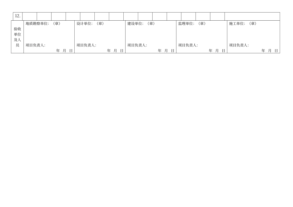 降水井隐蔽工程验收记录表22222222_第2页