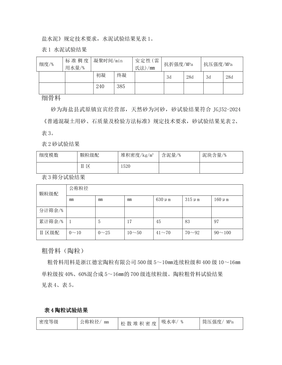 陶粒混凝土配合比工作总结发_第2页