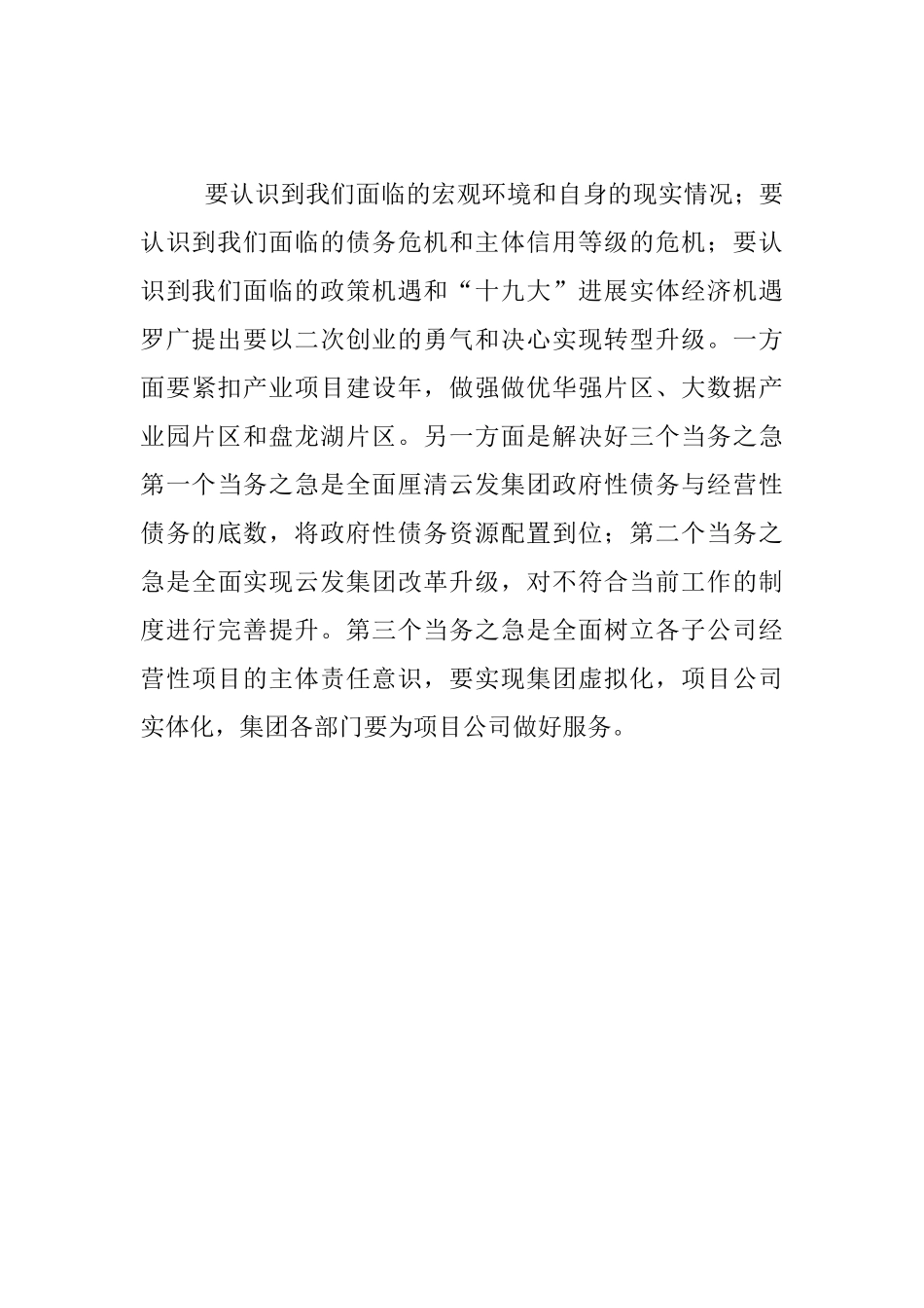 集团公司2024年工作务虚会发言材料_第2页