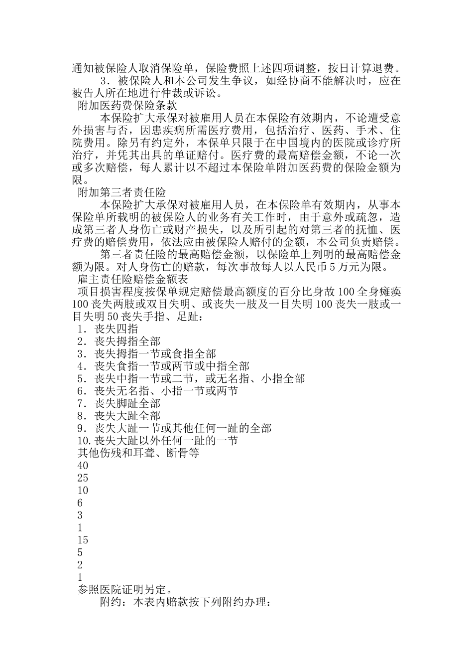 雇主责任险保险合同_第3页