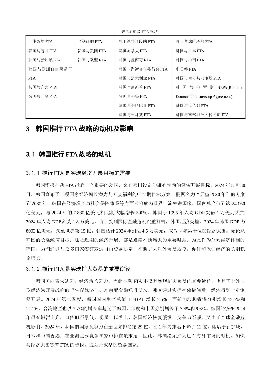 韩国FTA战略分析及对我国的启示_第3页