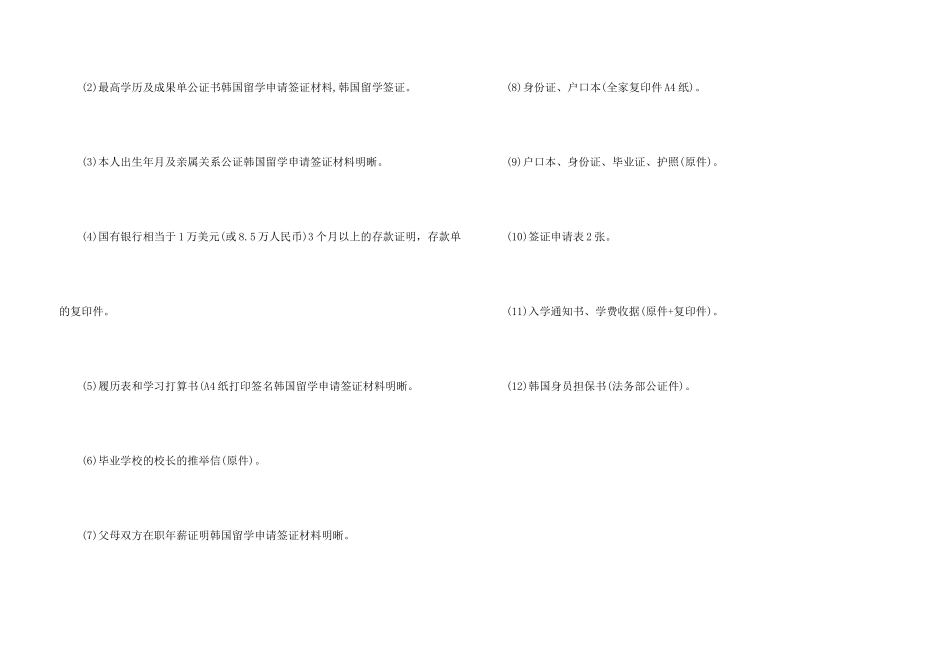 韩国留学签证需要的材料_第3页