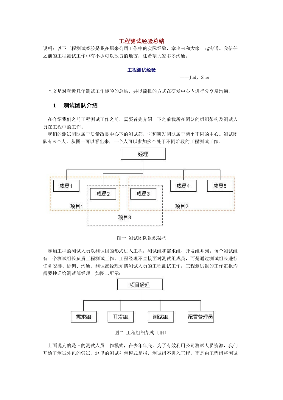 项目测试经验总结_第1页