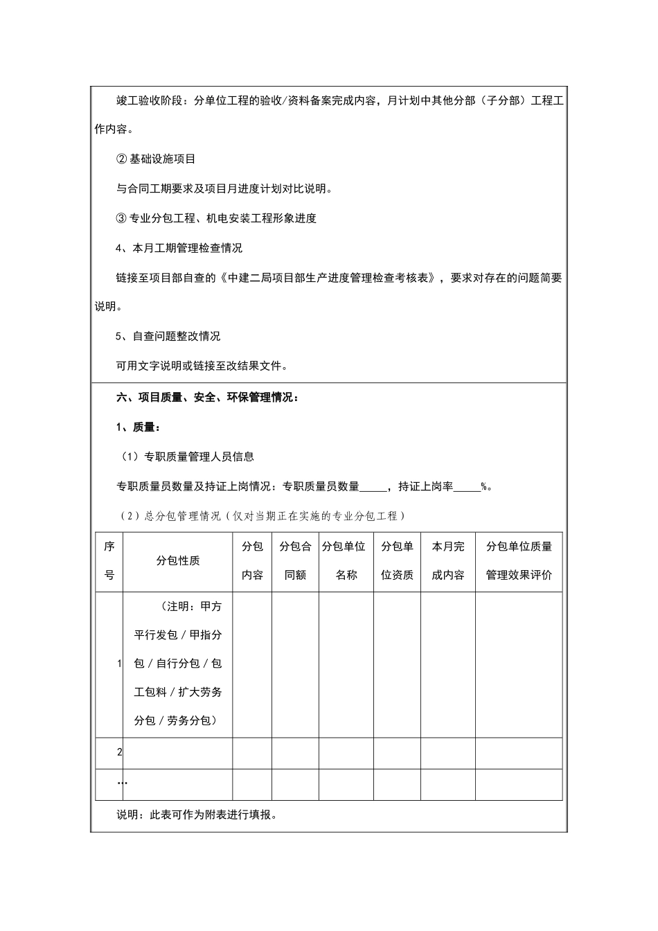 项目经理月报模板_第3页