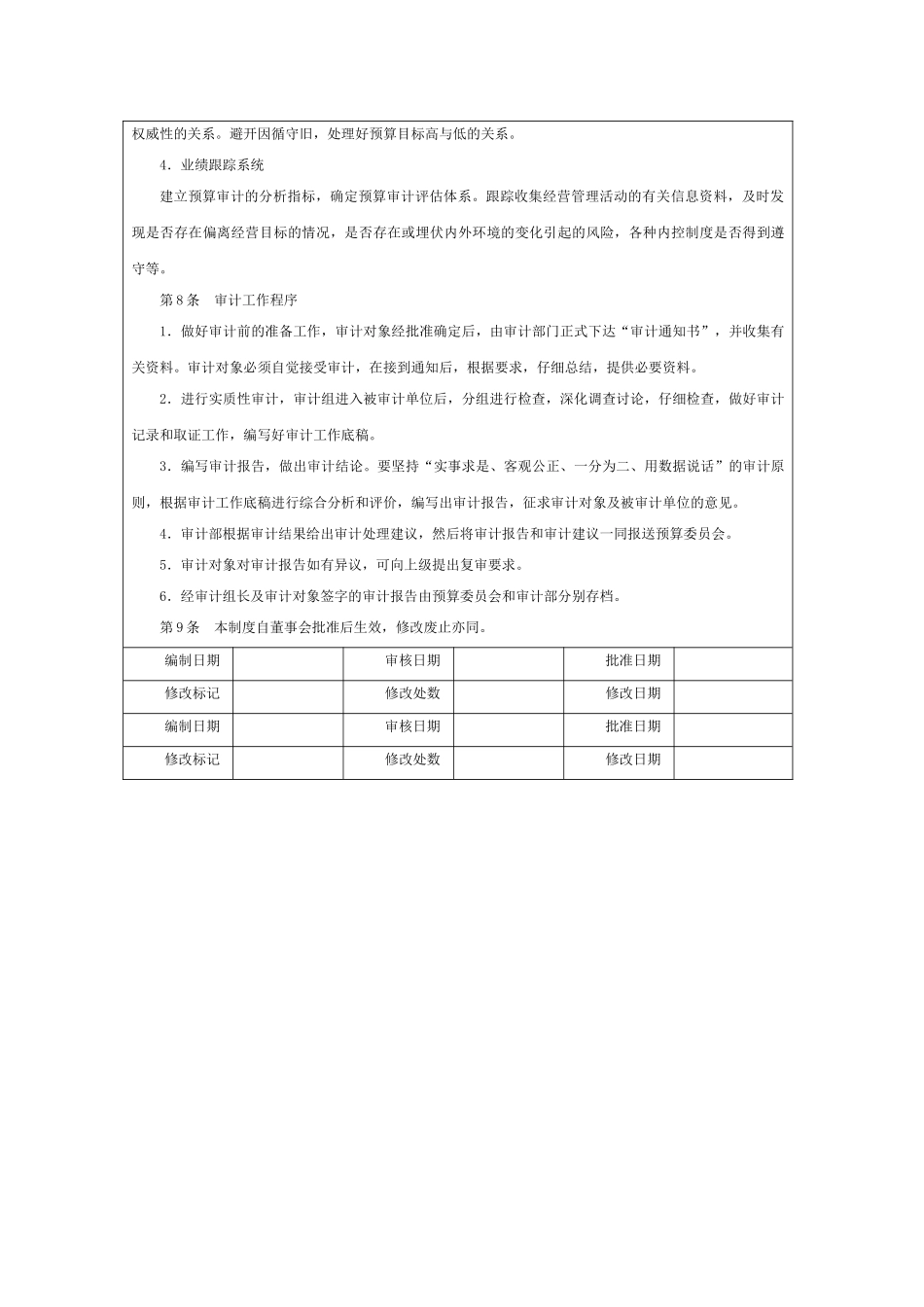 预算审计管理制度_第2页