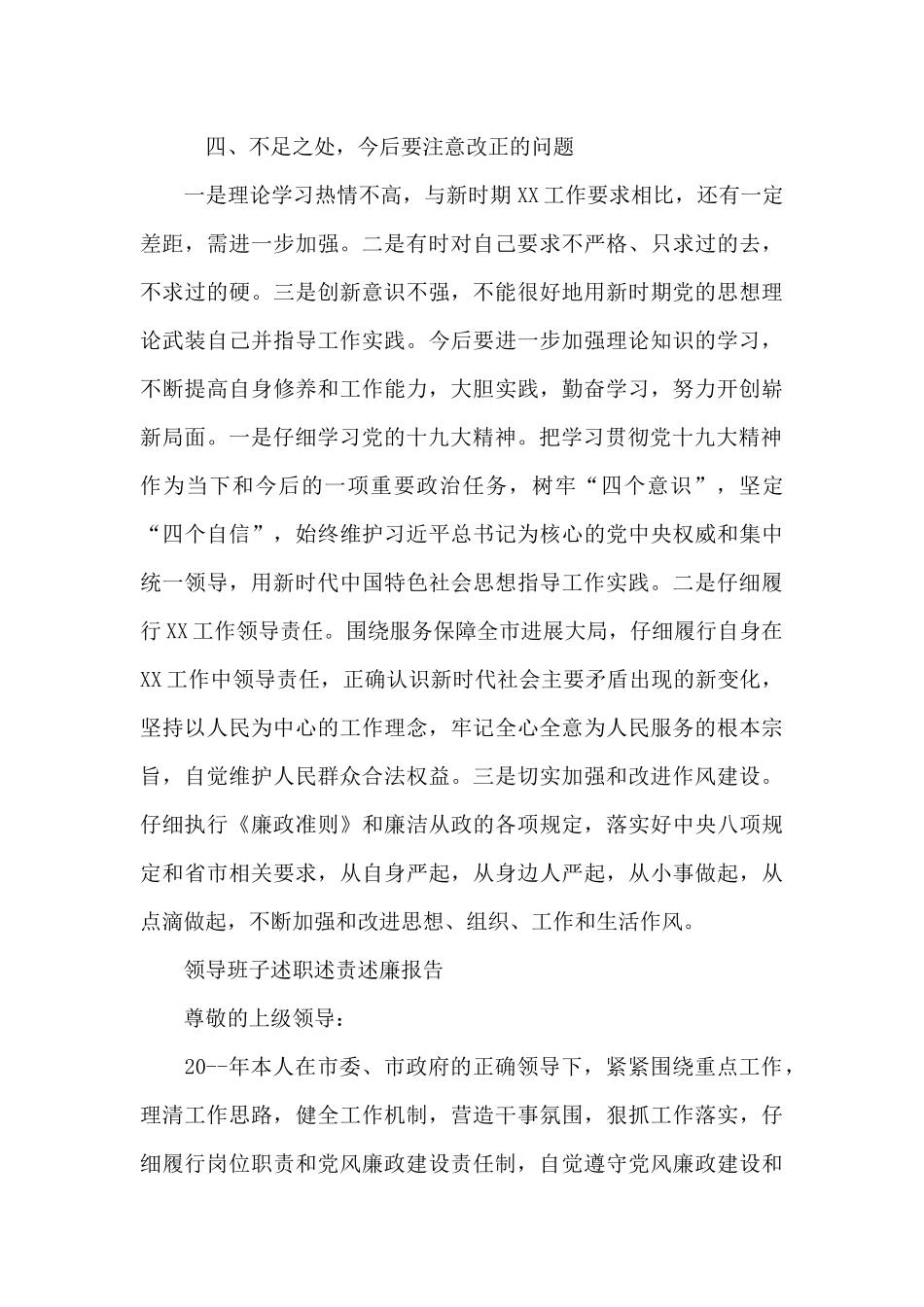 领导班子述职述责述廉报告_第3页