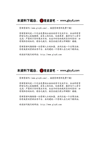 食品公司管理制度大全