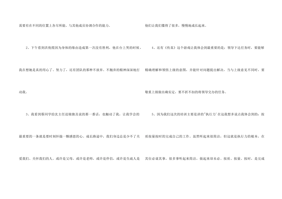 高效执行力心得_第2页