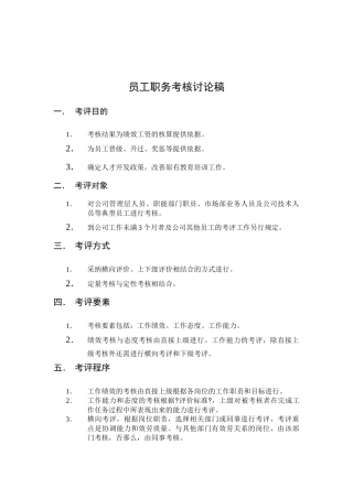 鲁能积成员工考核管理办法