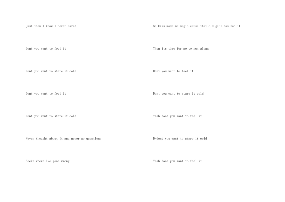 黑乌鸦合唱团：Stare_第2页