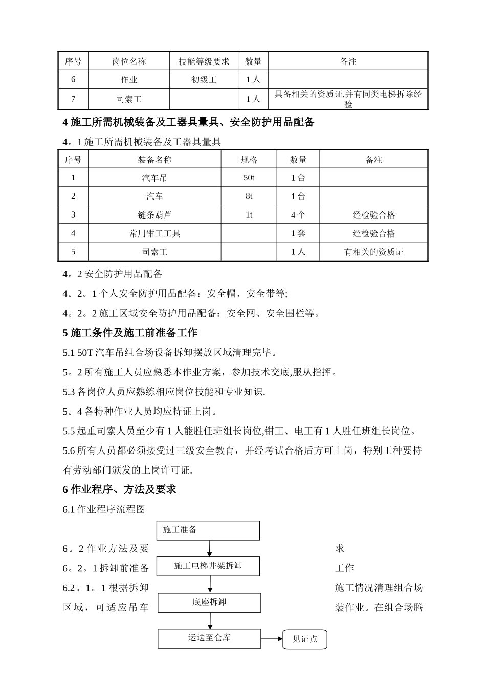 -楼施工电梯拆除施工方案_第3页