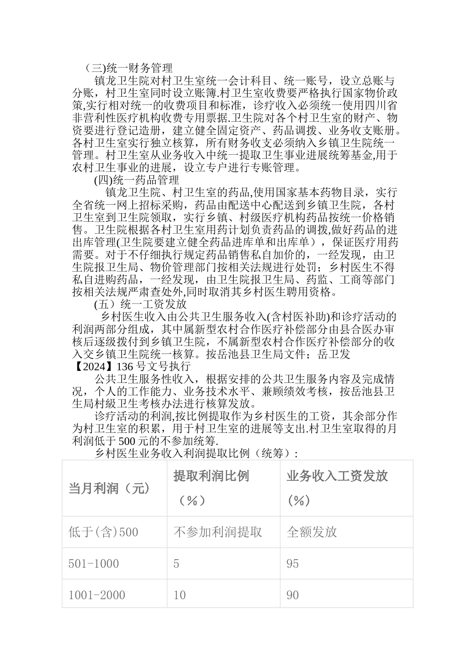 一体化管理镇龙卫生院_第3页