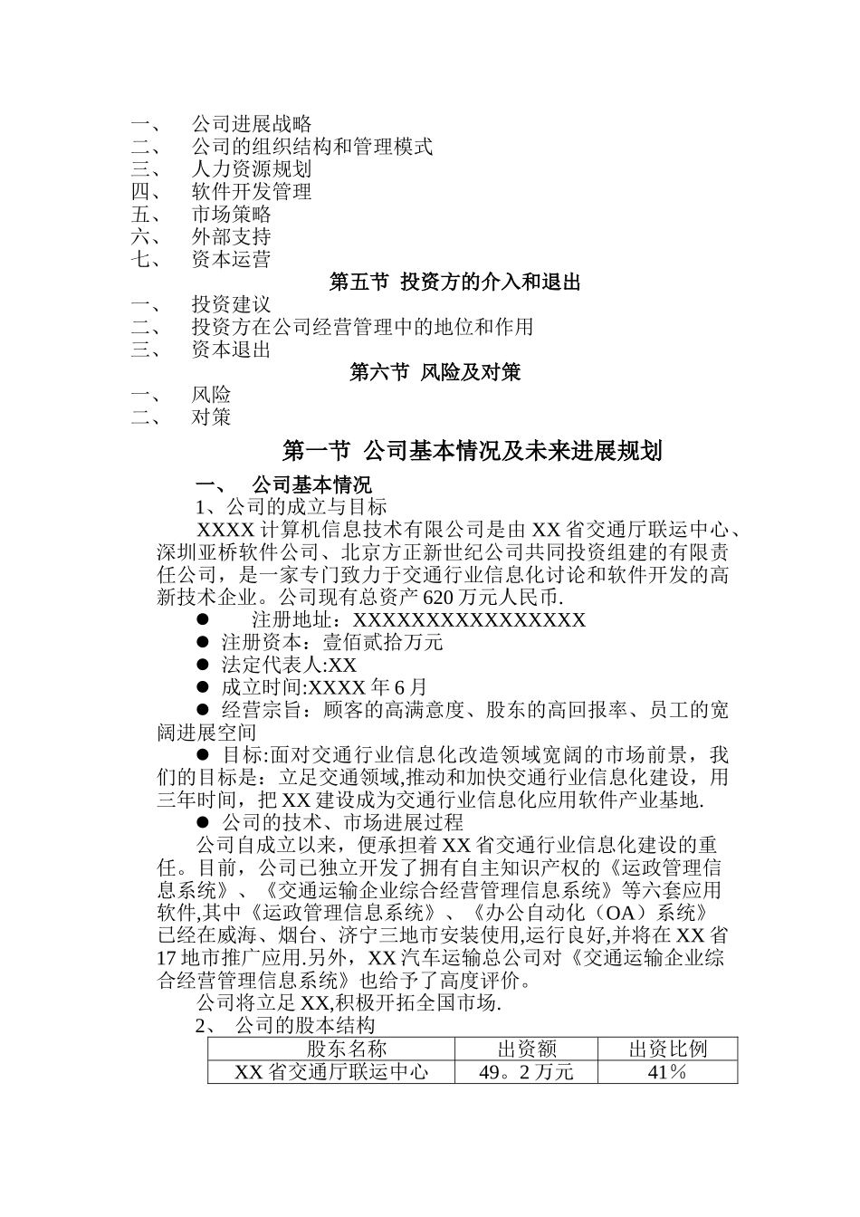 一家IT企业的商业计划书_第2页