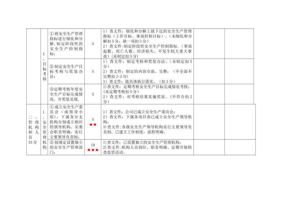 一级交通运输建筑施工企业安全生产标准化考评实施细则_第2页