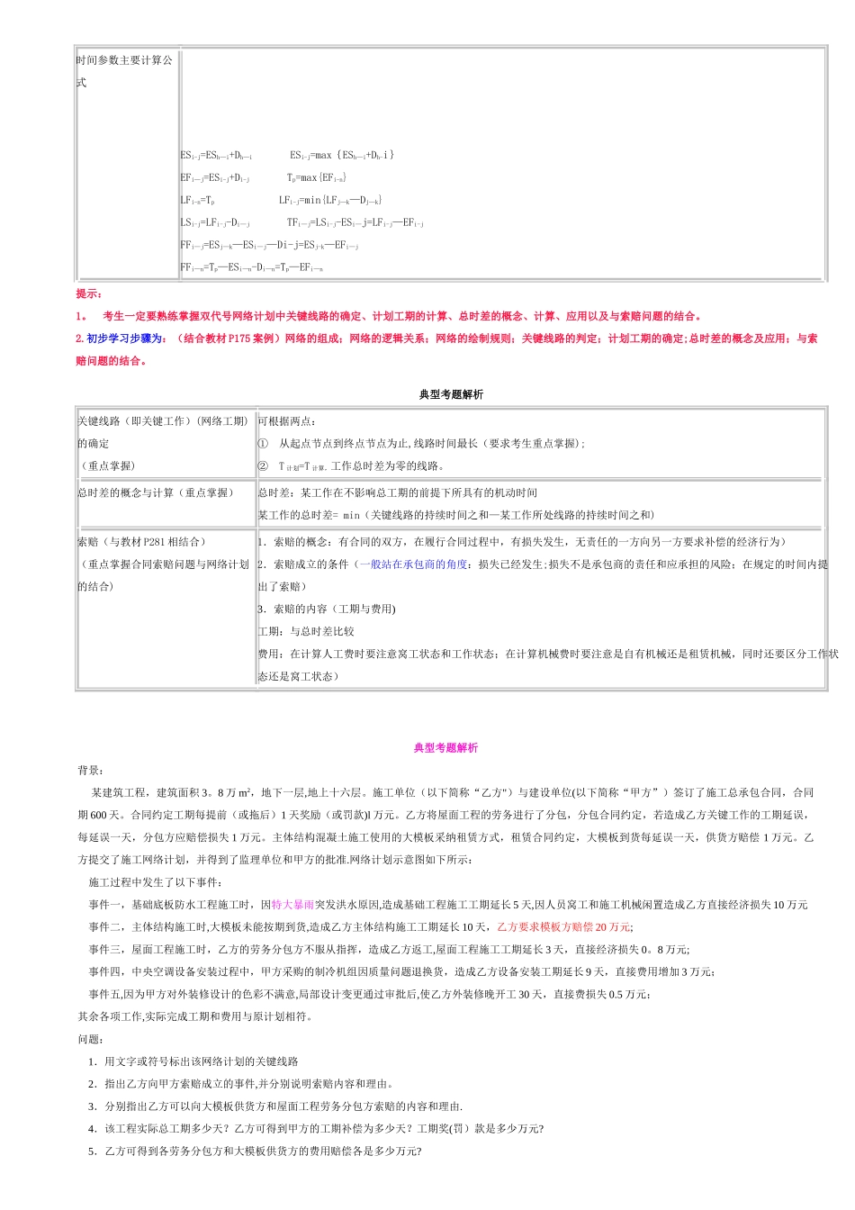 一级建造师-专业工程管理与实务冲刺班讲义_第2页