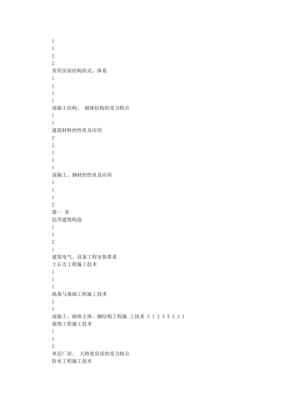 一级建造师-实务-教材框架知识体系_第2页