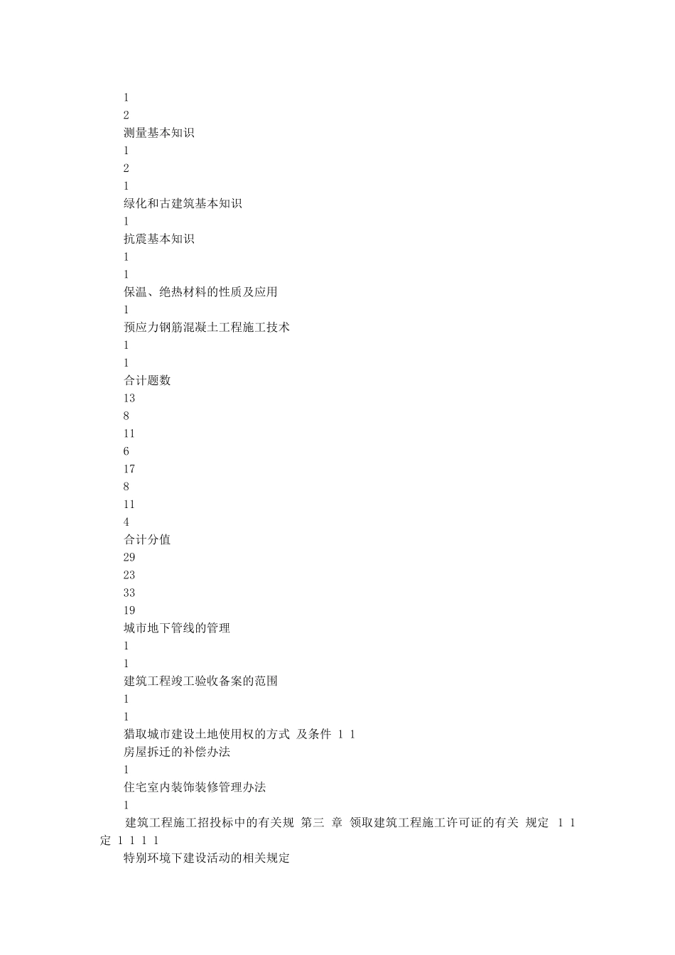 一级建造师-实务-教材框架知识体系_第3页