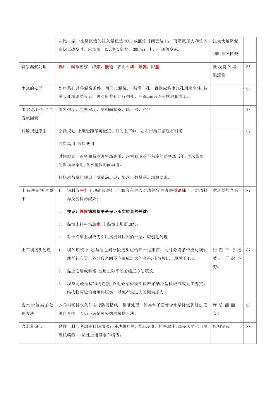 一级建造师水利水电重点及记忆口诀_第3页