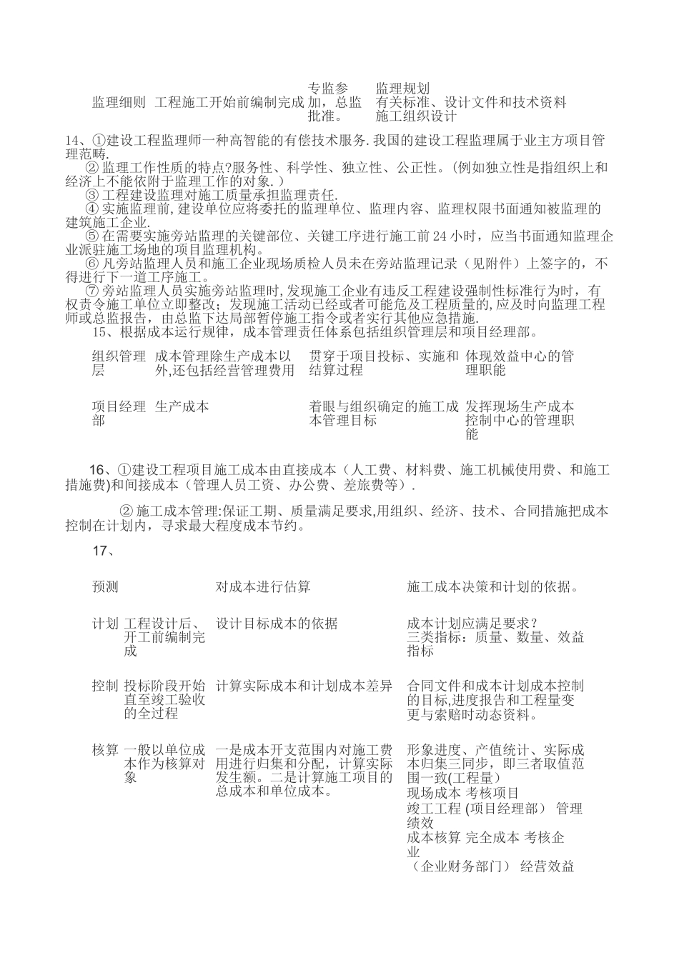 一级建造师项目管理必背要点_第2页