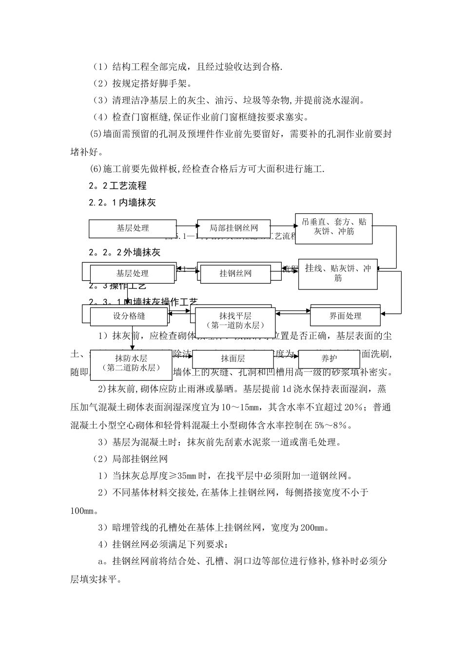 一般抹灰工程施工工艺_第3页