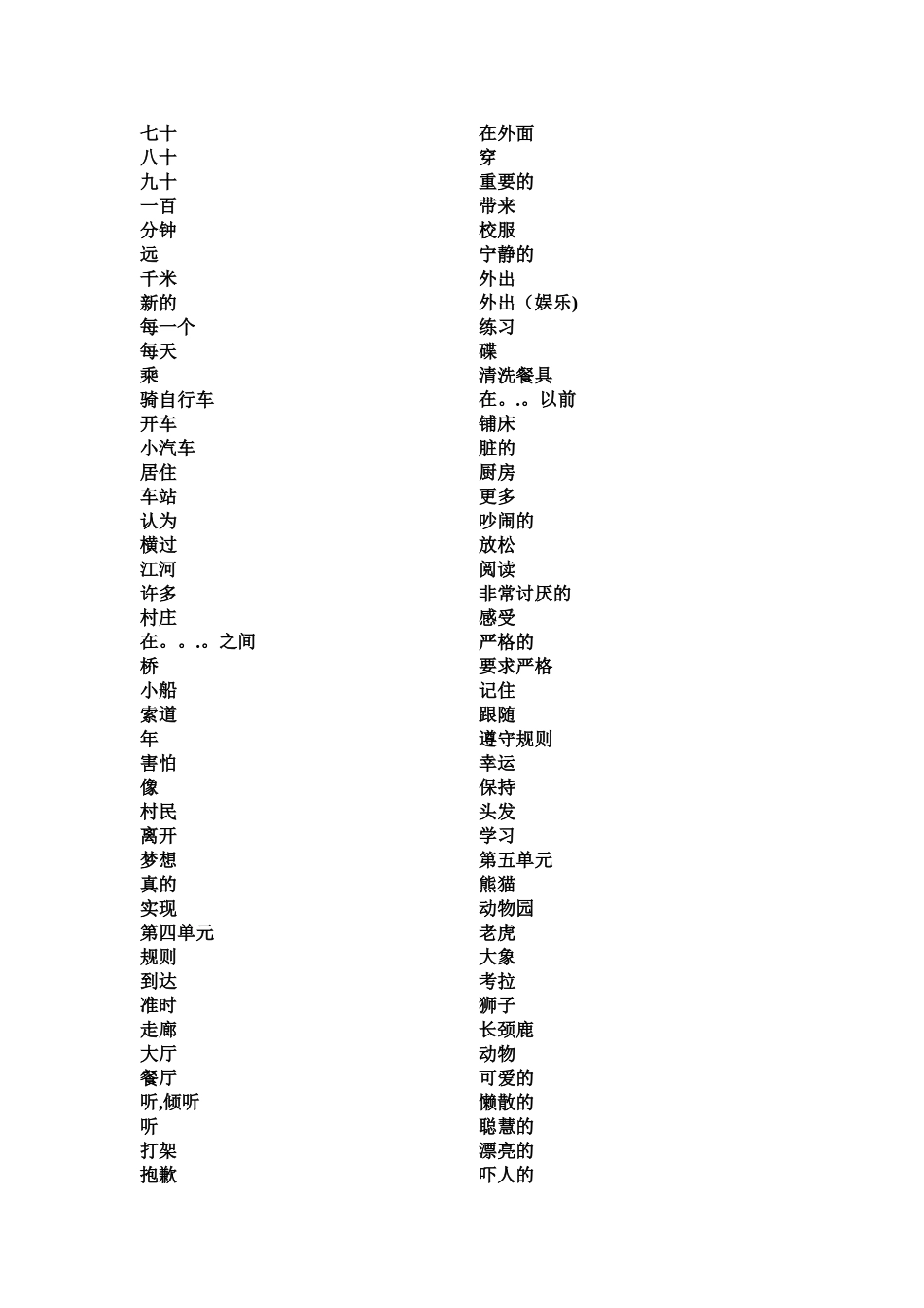 七年级下册新人教版英语单词表_第2页